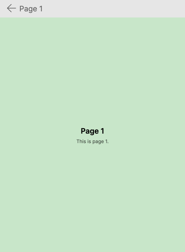 NavigationPage after pushing a page