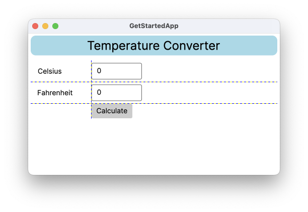 Tempature StackPanel